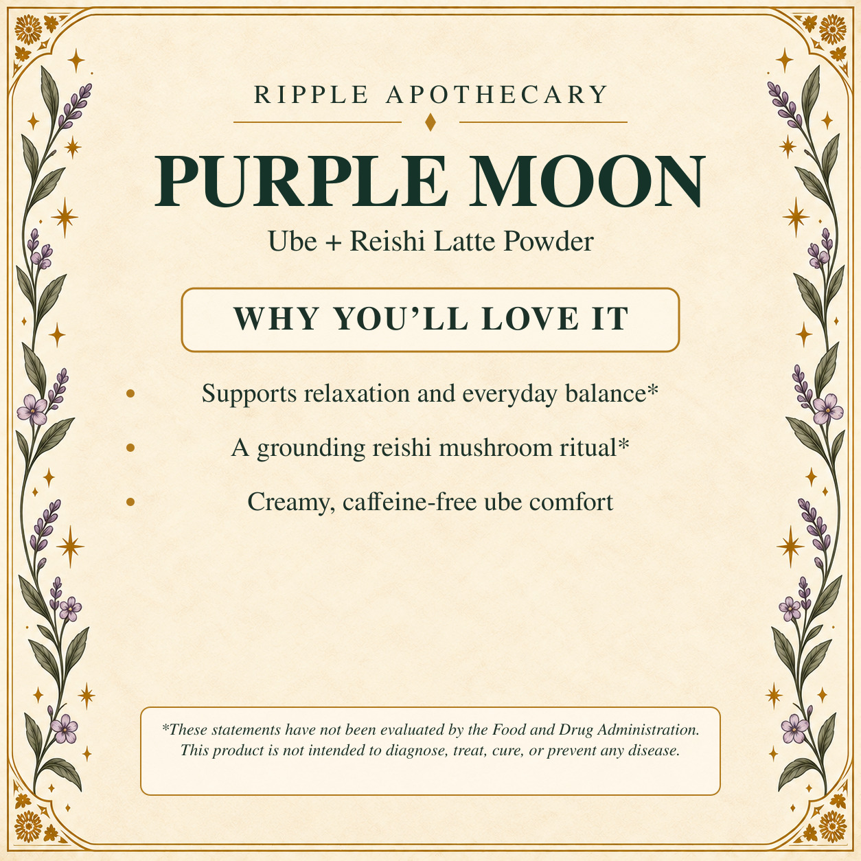 PURPLE MOON benefits