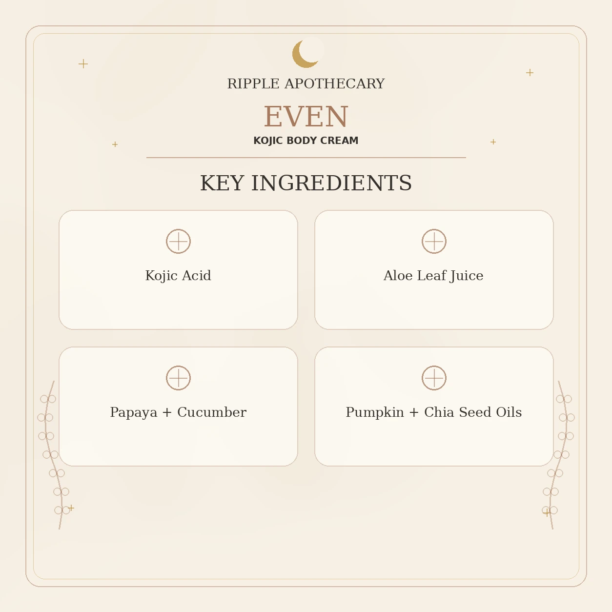 EVEN key ingredients