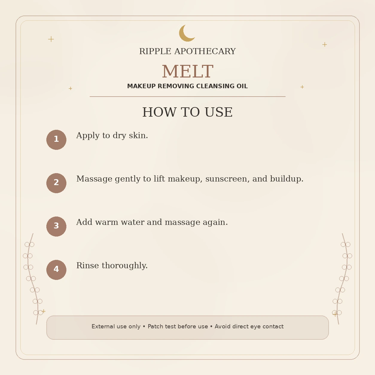 MELT how to use