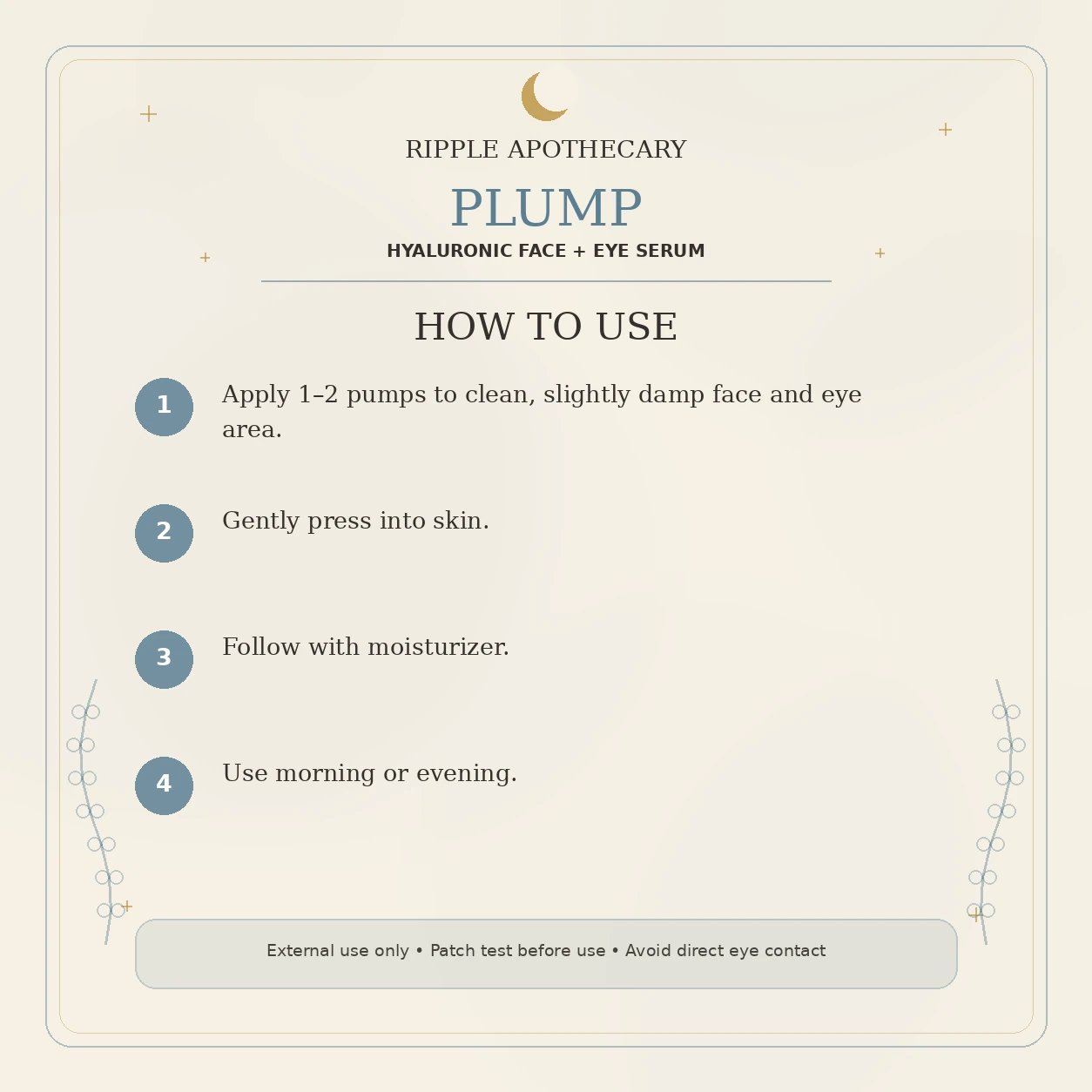 PLUMP how to use