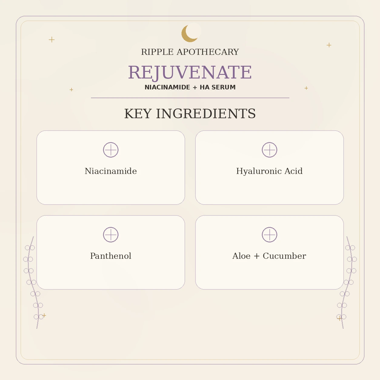 REJUVENATE key ingredients