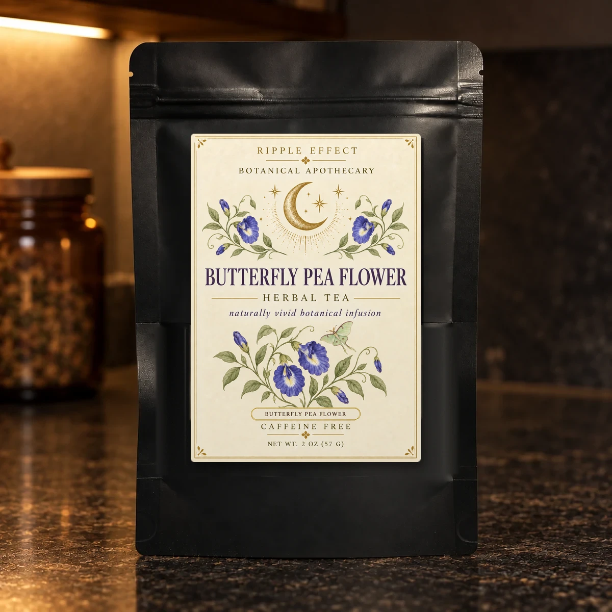 Butterfly Pea Flower loose leaf herbal tea
