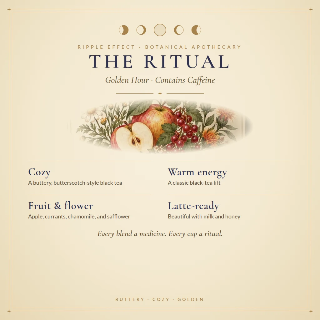 Golden Hour tea ritual and benefits
