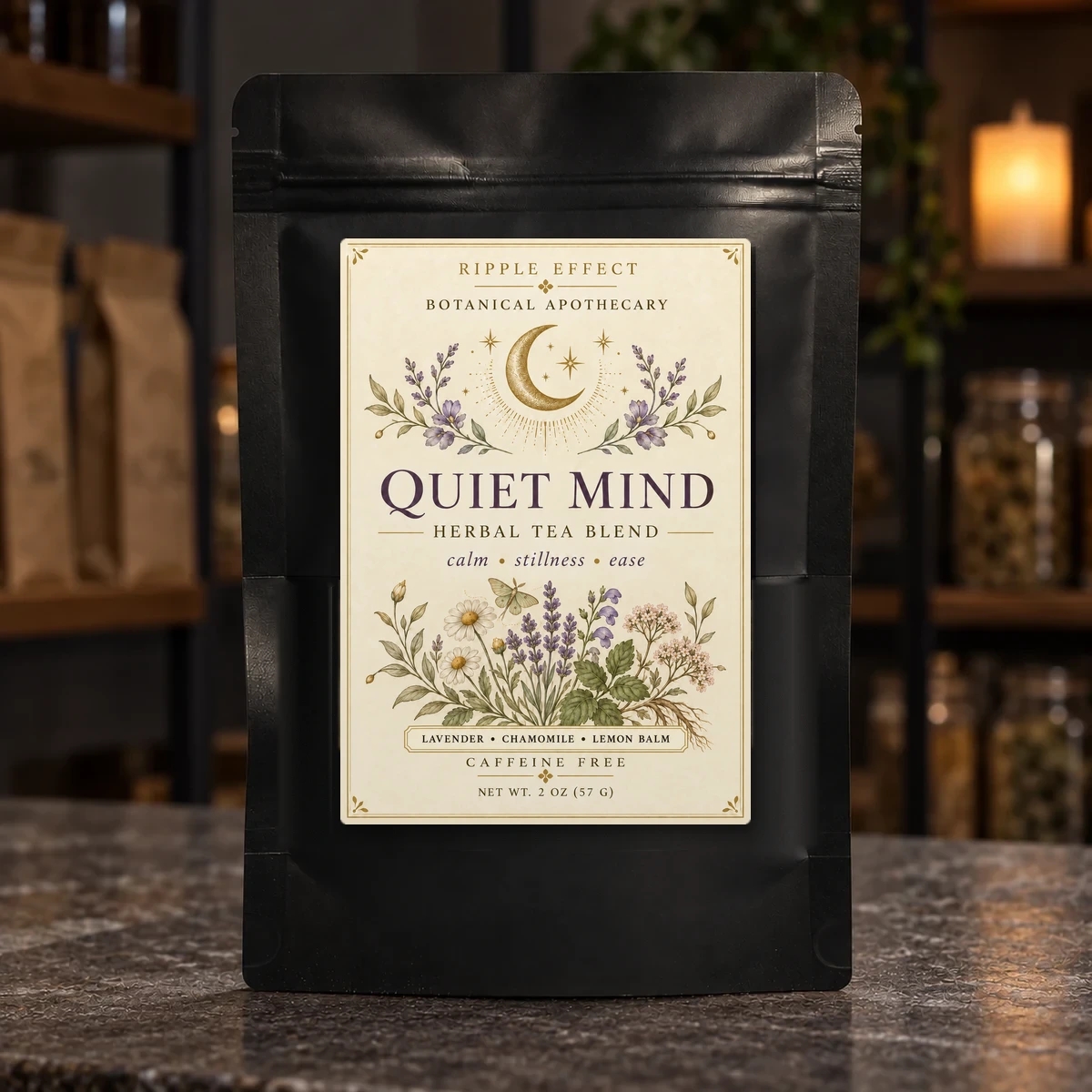 Quiet Mind loose leaf herbal tea